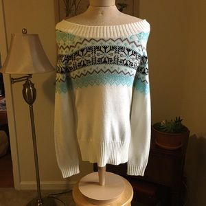 Wintry Fair-Isle Sweater
